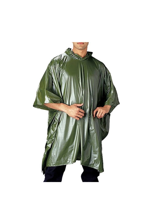 Hooded Vinyl Ponchos - 3682