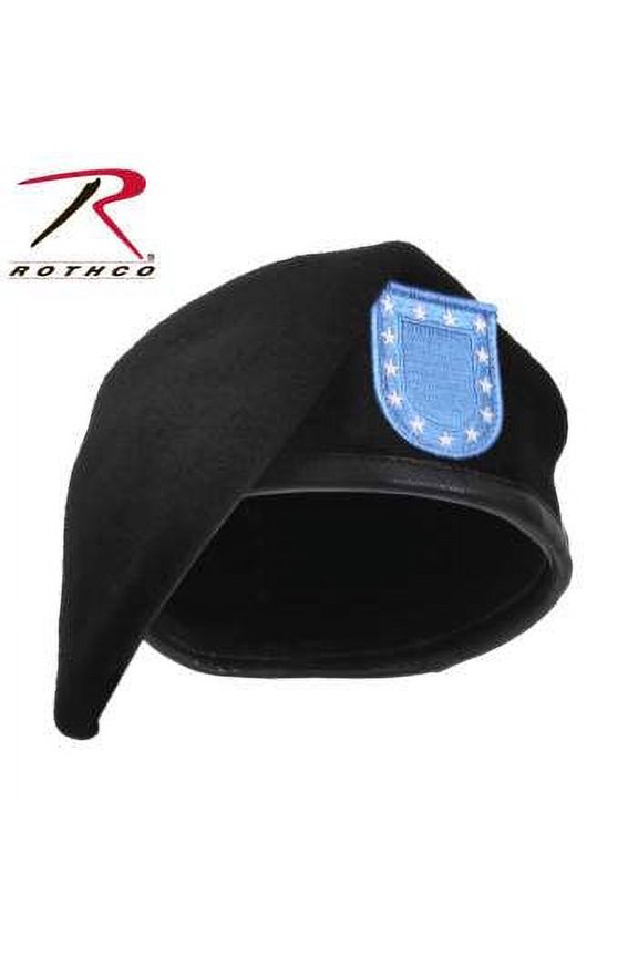 Inspection Official Flash Ready Beret - Black, 6.75