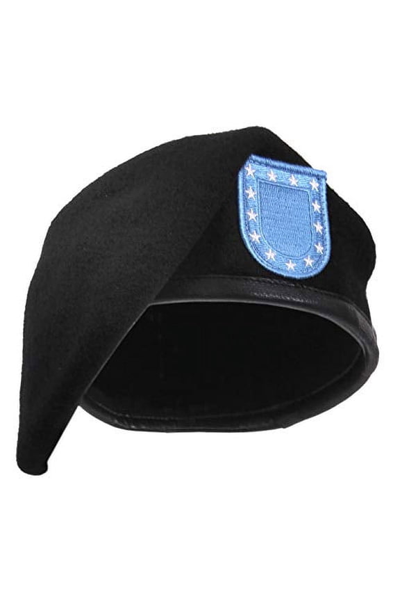 19254 Inspection Ready Beret Hat with Flash - Size 6.625