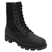 Rothco Jungle Boots - 8 Inch, Regular, Black, 16