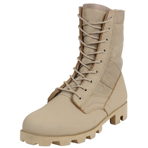Rothco Jungle Boots - 8 Inch, Regular, Desert Tan, 9