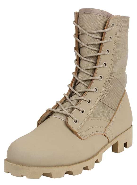 Rothco Jungle Boots - 8 Inch, Regular, Desert Tan, 9