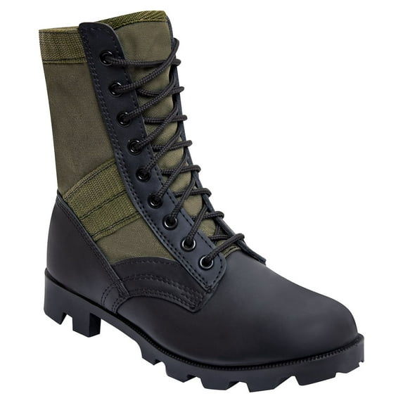 Rothco Jungle Boots - 8 Inch, Regular, Olive Drab, 6