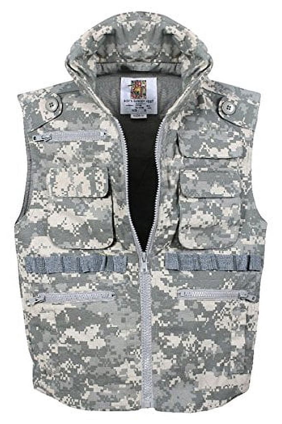 Kids Ranger Vest - ACU Digital Camo, Small
