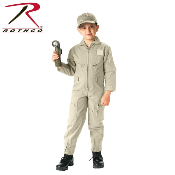 Rothco Kids Air Force Type Flightsuit - Khaki, X-Large