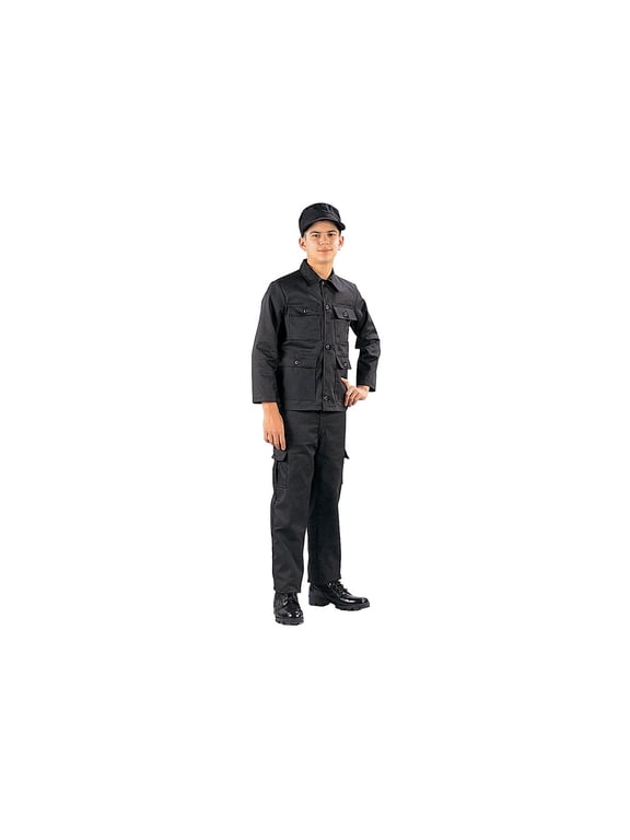Kids Cargo Pants,Black,10