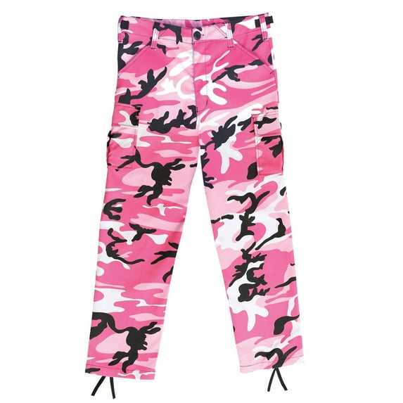Rothco Kids Cargo Pants,Pink Camo,XS