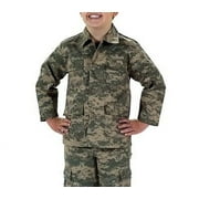 Rothco 7076 Men Kids Camo Battle Dress Uniform Shirt, ACU Digital Camo - Small