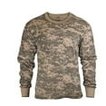 thumbnail image 1 of Rothco Kids Long Sleeve Camo T-Shirt,M, 1 of 3