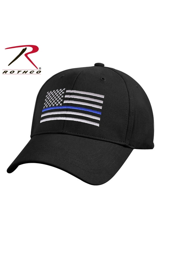 17675 Kids Low Profile Thin Blue Line Flag Caps