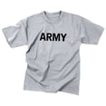 thumbnail image 1 of Rothco 6937 Kids Army Physical Training T-Shirt, Gray - Small, 1 of 1