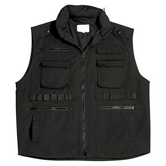 (Price/EA)Rothco 8555 Kids Ranger Vest-Black-M