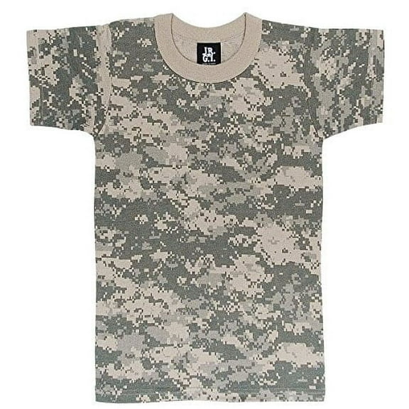 Rothco 7571 Unisex Kids Digital Camo Short Sleeve T-Shirt, ACU Digital Camo - Small