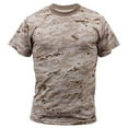 thumbnail image 1 of Rothco 6879 Unisex Kids Digital Camo Short Sleeve T-Shirt, Desert Digital Camo - Small, 1 of 2