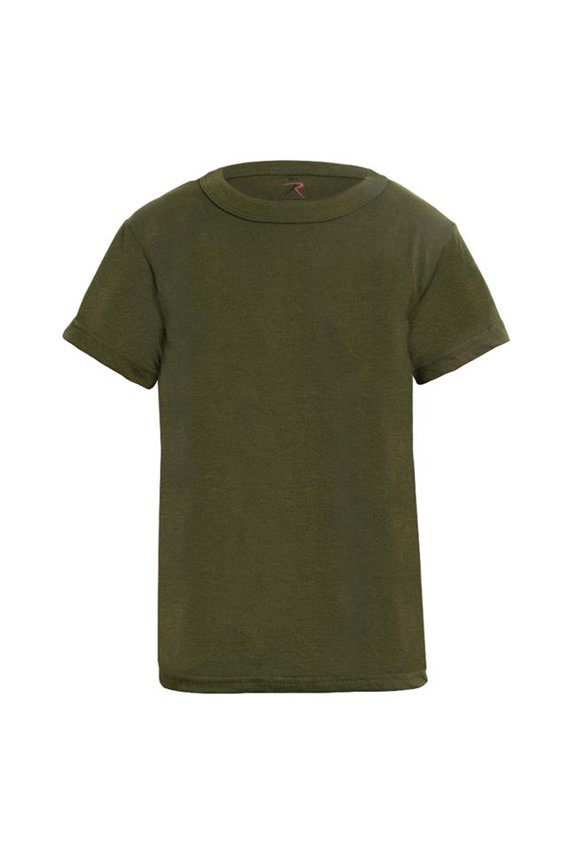 Kids T-Shirt,Olive Drab,Large