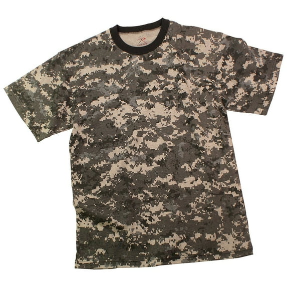 Rothco Kids T-Shirt, Subdued Urban Digital Camo, Medium
