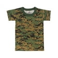 thumbnail image 1 of Rothco Kids Digital Camo T-Shirt - Woodland Digital Camo, Large, 1 of 2