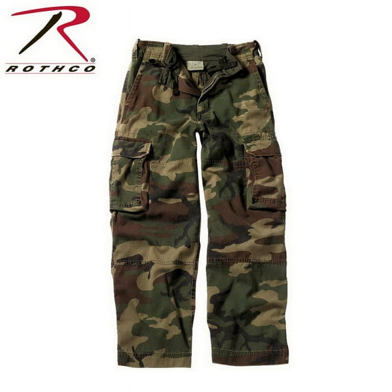 (Price/PR)Rothco 2506 Kids Vintage Paratrooper Fatigue-Woodland Camo-XL
