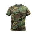 thumbnail image 1 of Rothco Kids Woodland Camouflage Polyester Cotton T-Shirt, (Medium), 1 of 2