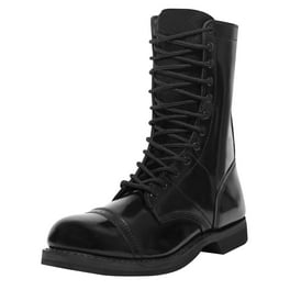 Classic Combat Jump Style Boots with All Leather Upper Walmart