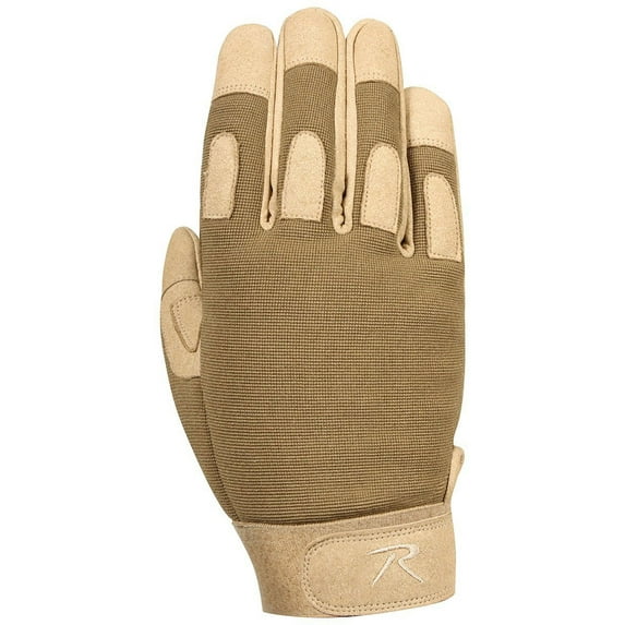 Rothco Lightweight All Purpose Duty Gloves - Coyote Brown, Medium