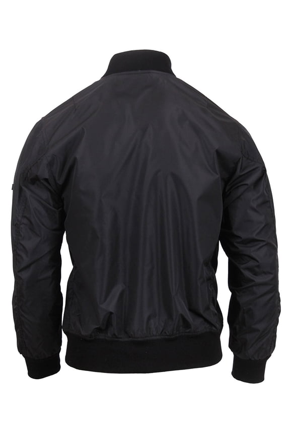 Lightweight MA-1 Flight Jacket, Black, XL, 6320-Black-XL