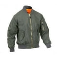 thumbnail image 1 of Rothco Lightweight MA-1 Flight Jacket, Sage Green, Medium, 1 of 2