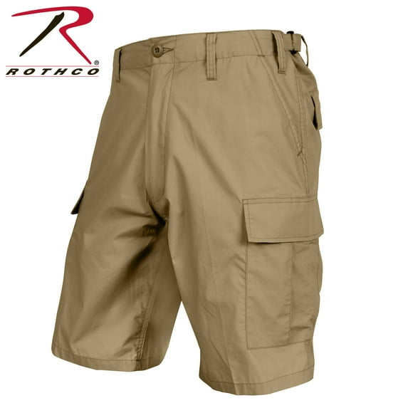 Rothco Lightweight Tactical BDU Shorts - Khaki, Medium