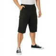 thumbnail image 1 of Rothco Long Length BDU Shorts,Black,S, 1 of 2