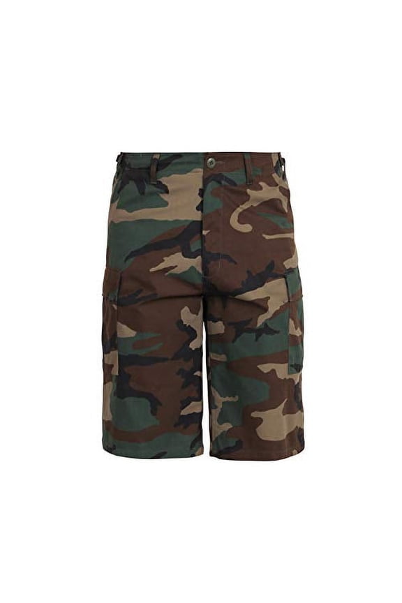 Long Length Camo BDU Shorts