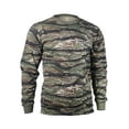 thumbnail image 1 of Rothco Long Sleeve Camo T-Shirt, Tiger Stripe Camo, L, 1 of 2