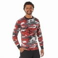 thumbnail image 1 of Rothco Long Sleeve Color Camo T-Shirt,Red Camo, 1 of 2