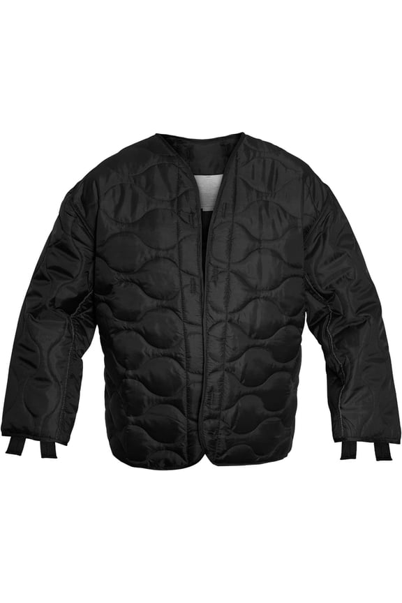 M-65 Field Jacket Liner,Black, Large