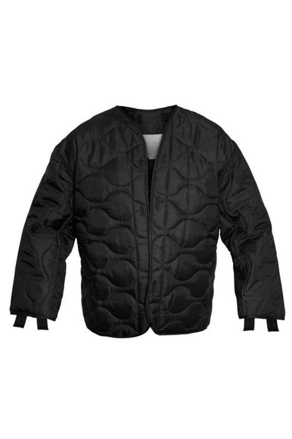 M-65 Field Jacket Liner,Black, Medium