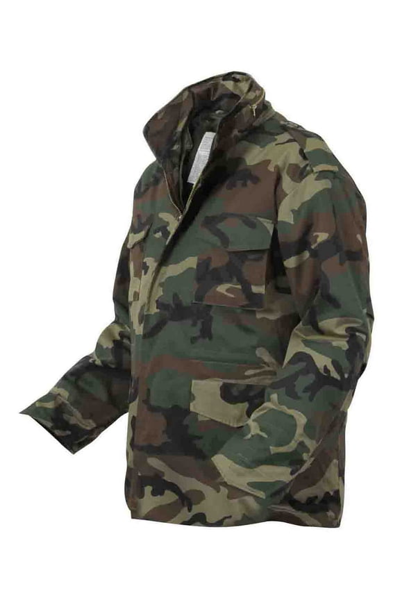 M-65 Field Jacket, Woodland Camo, XL