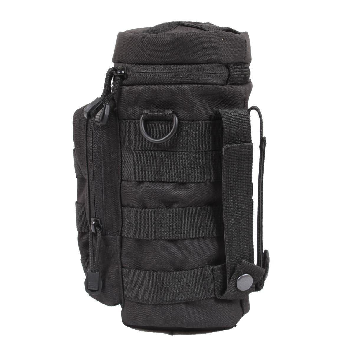 Rothco MOLLE Compatible Water Bottle Pouch, Fits Bottle up to 10.5" Tall