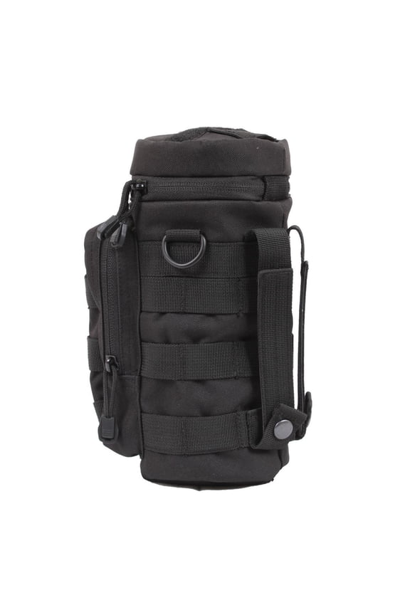 MOLLE Compatible Water Bottle Pouch, Fits Bottle up to 10.5" Tall