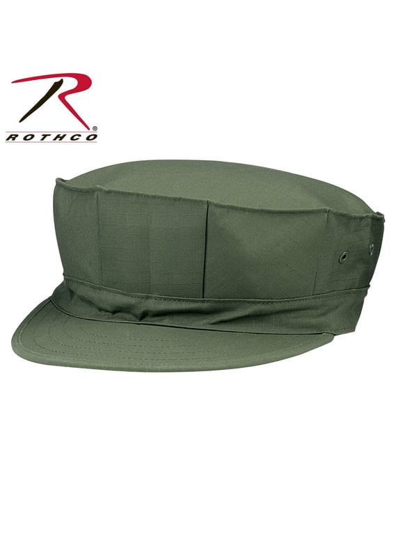 Marine Corps Poly/Cotton Cap With Out Emblem - Olive Drab, Small