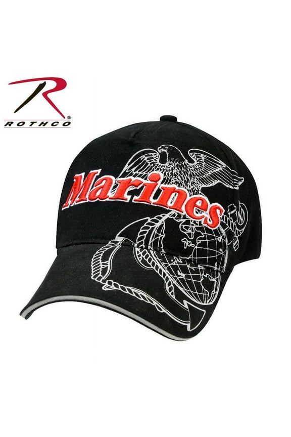 Marines Eagle G&A Deluxe Low Pro Cap, Black