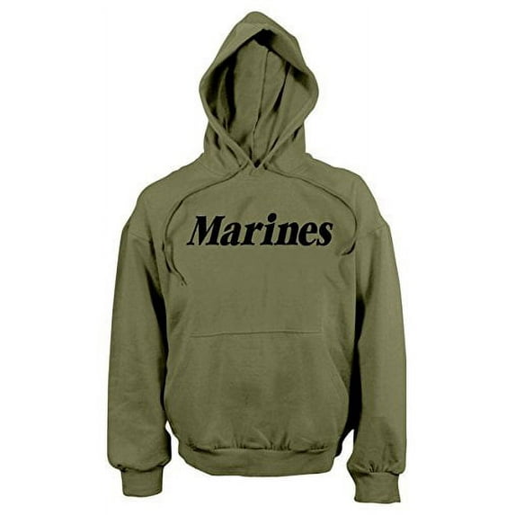 Rothco 10645 Men Marines Pullover Hooded Sweatshirt - 2XL