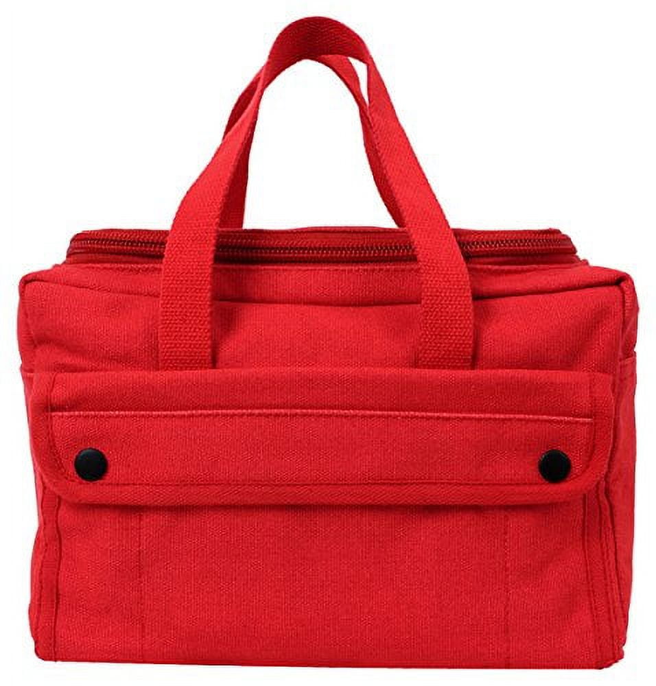 Rothco 12603 Wide Mouth Mechanics Tool Bag, Red
