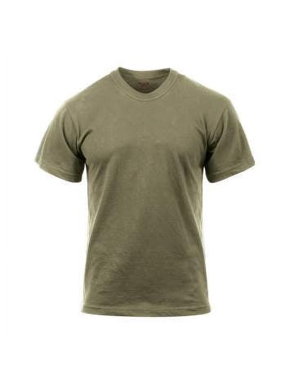 Men's Crew Neck Short Sleeve T-Shirt, Coyote Brown