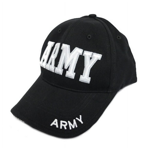 Rothco Men's Deluxe Army Embroidered Hat in Black - One Size