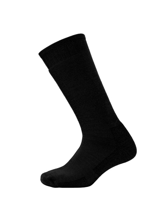 Mid Calf Military Boot Sock 4625 - Black - M