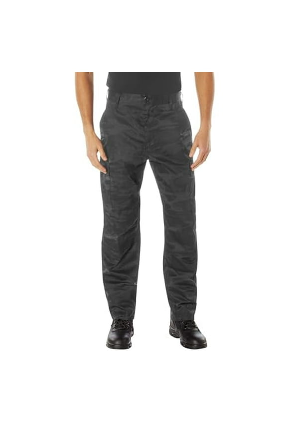 Midnight Camo Tactical BDU Pants 12012 - L