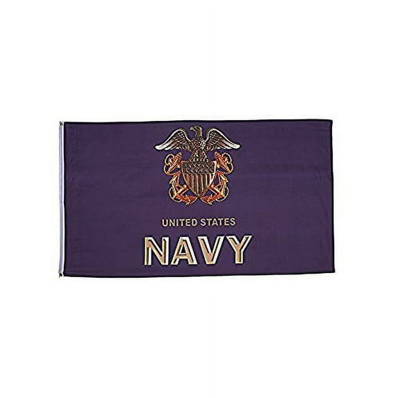 Rothco Military Flag - US Navy Anchor, 3X5 Feet By Rothco RC-1497-3x5f