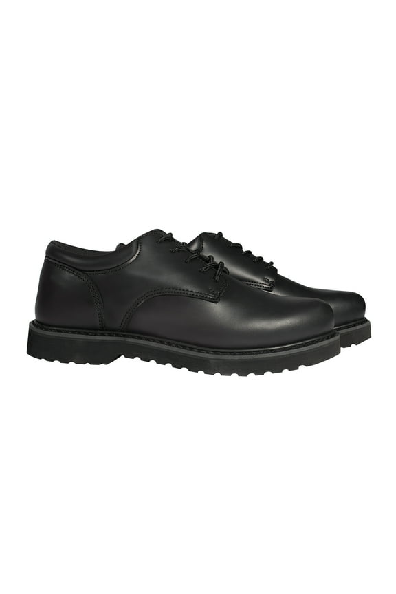 Military Uniform Oxford With Work Soles - Black