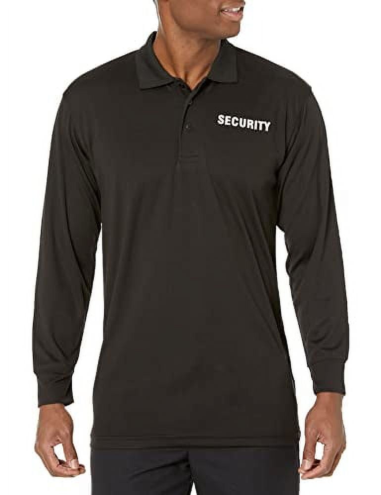 Rothco Moisture Wicking Long Sleeve Security Polo 2716 4XL