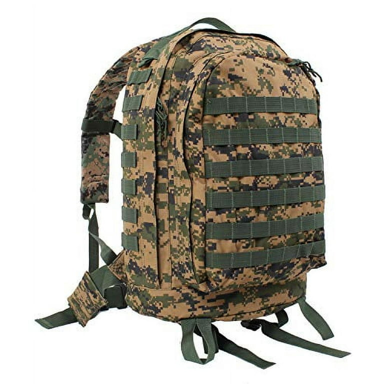 Rothco Molle Ii 3 Day Assault Pack Woodland Digi Walmart