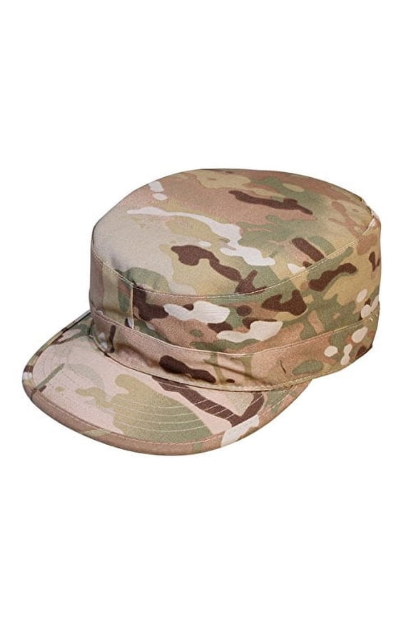 5448 Govt Spec 2 Ply Multicam Army Ranger Fatigue Caps, MultiCam - Size 7